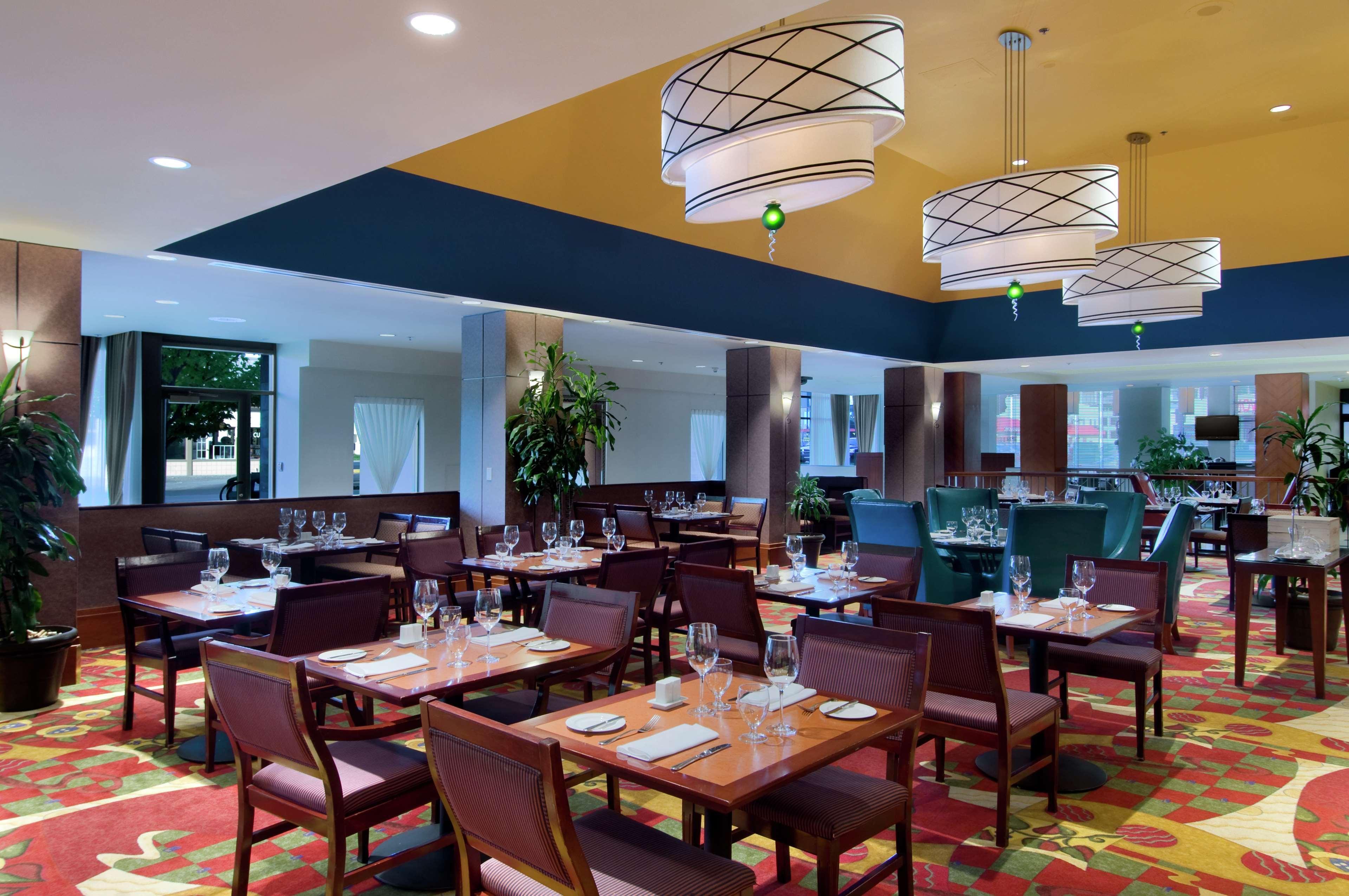 Hilton Vancouver Airport Richmond Restaurang bild